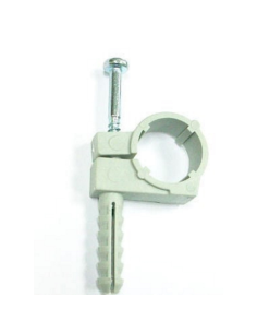 Единична скоба СТN Ф20 с дюбел и винт (ЕДИНИЧНА)