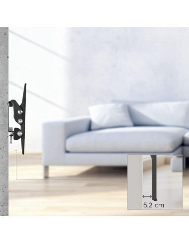 Стенна стойка за TV, 19-46-quot,, 200x200, до 25кг,