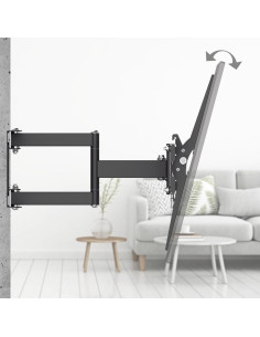 Стенна стойка Hama Fullmotion TV, 32-65-quot,, регулируема, Черна 2