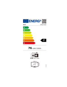 METZ Телевизор 55-quot, 55MQF7500Z UHD QLED SMART TV, 120Hz,4K, Google TV, Frameless, 139.0см