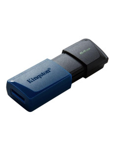 USB памет KINGSTON DataTraveler Exodia M, 64GB,USB 3.2 Gen 1, Черна