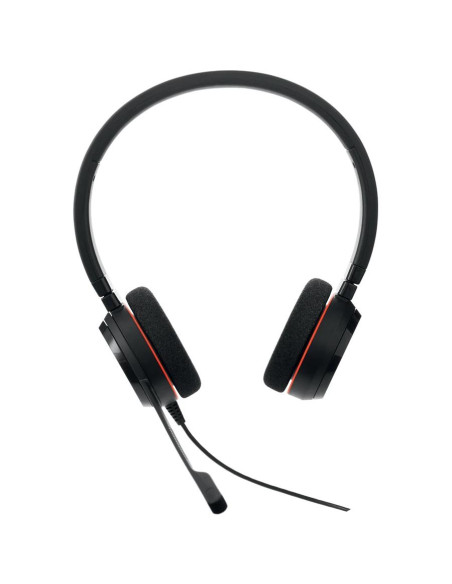 Слушалки Jabra Evolve 20 Stereo Microsoft Teams Optimized, Микрофон, Черни