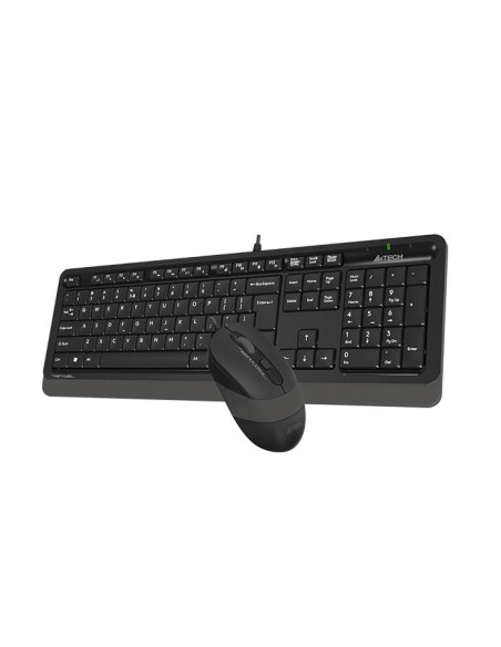 Комплект клавиатура и мишка A4TECH Fstyler  F1010, Сив