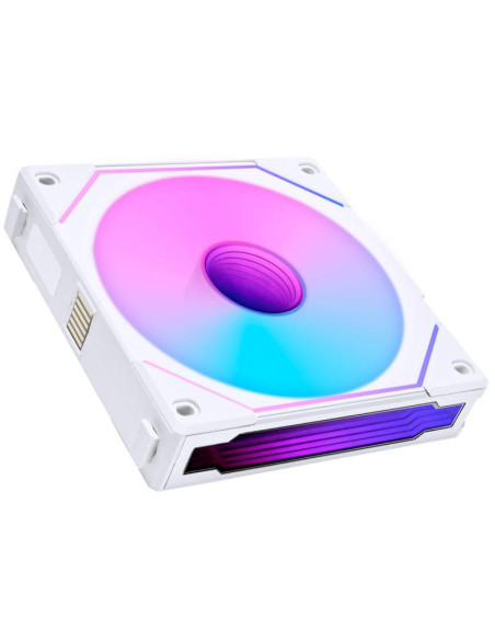 Вентилатор Lian-Li UNI SL-INF Reverse Blade, 120 мм, ARGB PWM, Бял