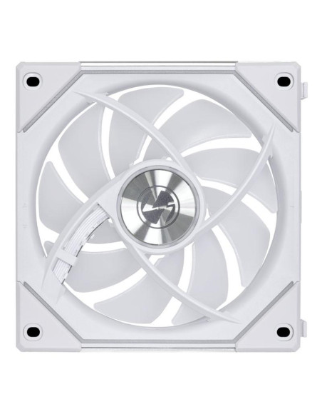 Вентилатор Lian-Li UNI SL-INF Reverse Blade, 120 мм, ARGB PWM, Бял