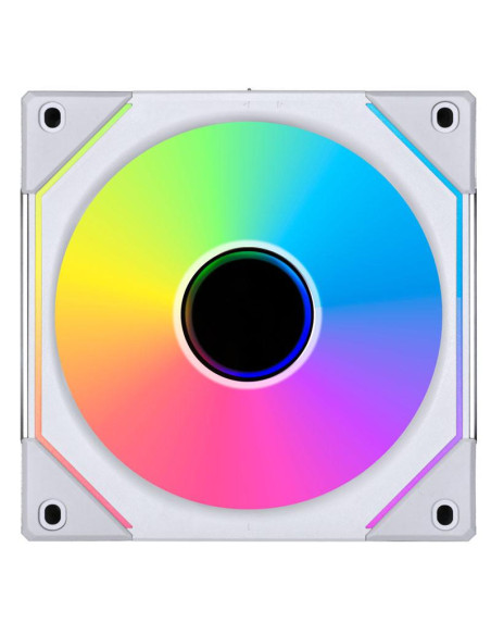 Вентилатор Lian-Li UNI SL-INF, 120 мм, ARGB, Бял