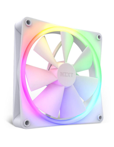 Вентилатор NZXT F140 RGB Бял