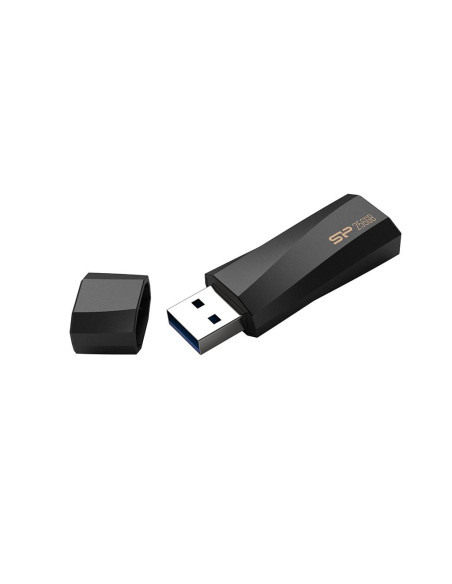 USB памет SILICON POWER Blaze B07, 256GB, USB 3.2, Черна