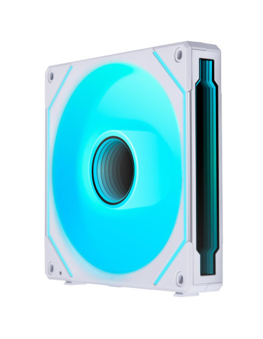 Вентилатор Lian-Li UNI SL-INF Reverse Blade, 140 ARGB PWM, Бял