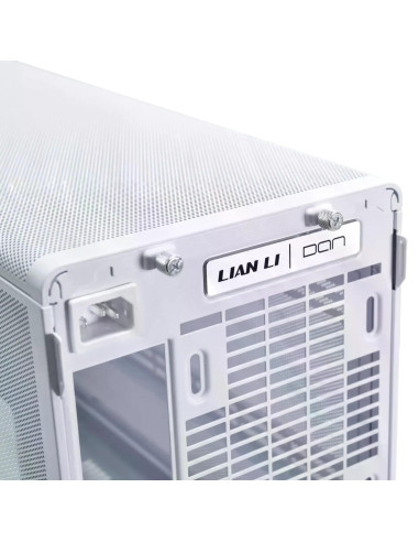 Кутия Lian-Li DAN A3-mATX, Micro Tower - White