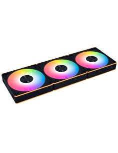 Вентилатори 3бр Lian Li UNI FAN CL Wireless ARGB PWM Reverse - 120 mm Черни + Контролер