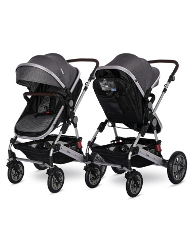 Д.КОЛИЧКА LORA STEEL GREY до 22 кг