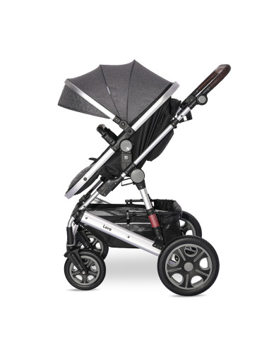 Д.КОЛИЧКА LORA STEEL GREY до 22 кг