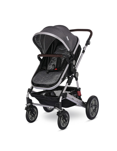 Д.КОЛИЧКА LORA STEEL GREY до 22 кг