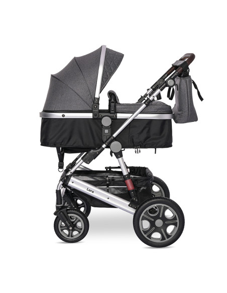 Д.КОЛИЧКА LORA STEEL GREY до 22 кг