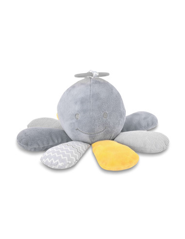 ИГРАЧКА ОКТОПОД СИВ NATURAL