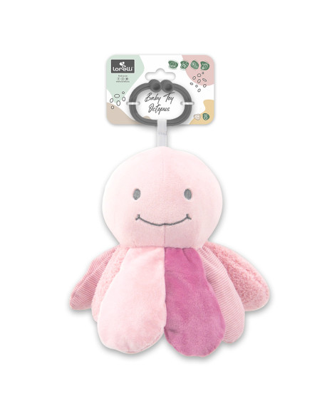 ИГРАЧКА ОКТОПОД РОЗОВ NATURAL