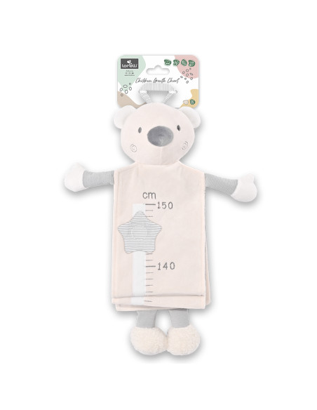 ДЕТСКИ МЕТЪР ЗА СТЕНА МЕЧЕ БЕЖОВО NATURAL