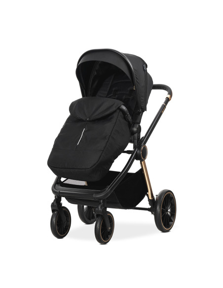 Д.КОЛИЧКА BIANCA BLACK 2 В 1 до 22кг + АДАПТОРИ