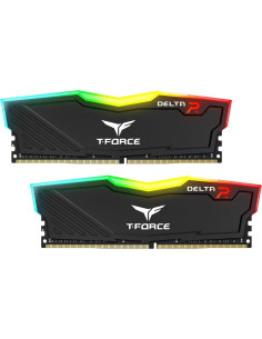 Памет Team Group T-Force Delta RGB Black DDR4 - 16GB (2x8GB) 3200MHz CL16