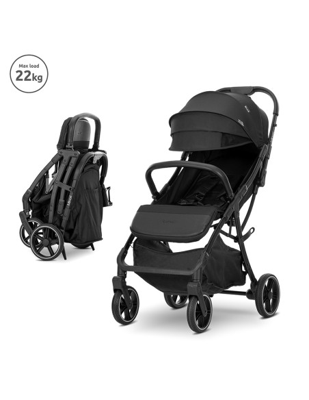 Д.КОЛИЧКА MINORI BLACK до 22 кг АВТОМАТИЧНО СГЪВАН