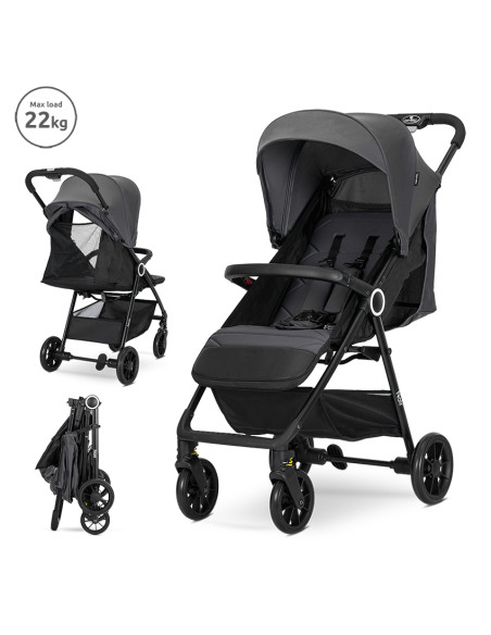 Д.КОЛИЧКА NOIR до 22 кг GREY