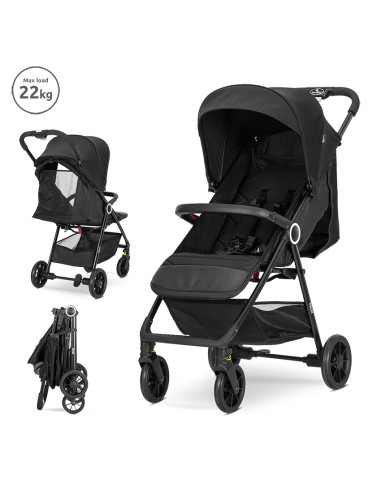 Д.КОЛИЧКА NOIR до 22 кг BLACK