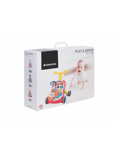 Играчка за прохождане 3в1 Play - Grow Red