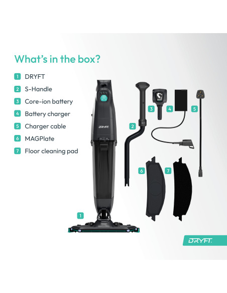 Почистващата машина DRYFT