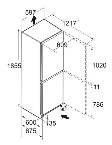 Хладилник Liebherr CNsff-24503