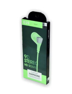 Слушалки Pasat D20 green 2