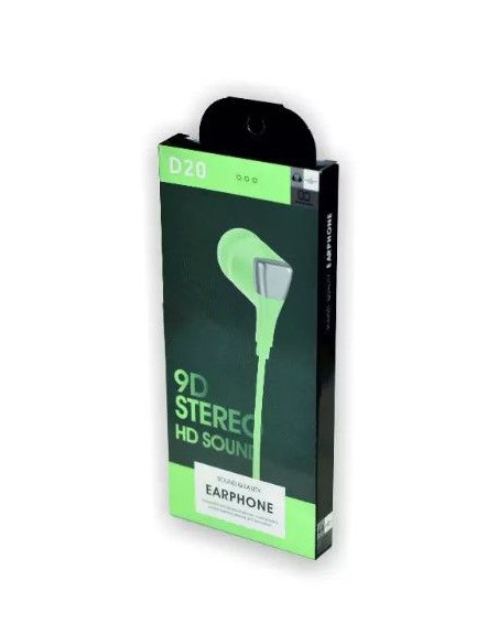 Слушалки Pasat D20 green