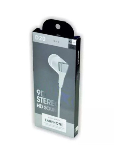 Слушалки Pasat D20 white