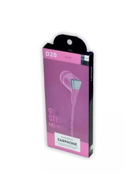 Слушалки Pasat D20 pink