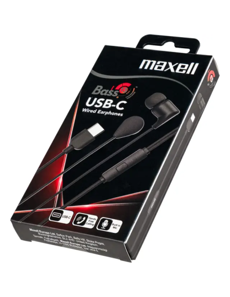 Слушалки Maxell EB10 BASS 13 USB-C