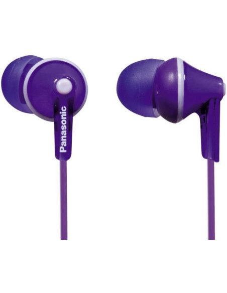 Слушалки Panasonic RP-HJE125E-V лилави