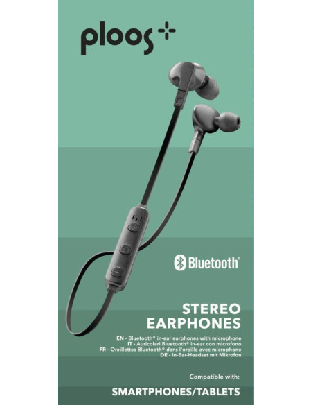 Слушалки Ploos PL Bluetooth черни