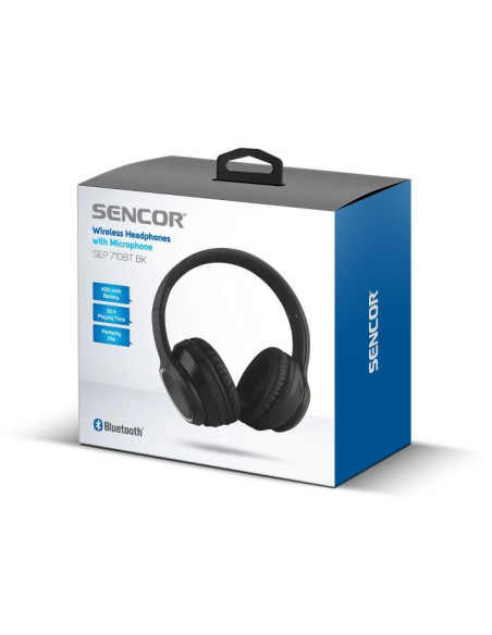 Слушалки Sencor SEP-710BT BK