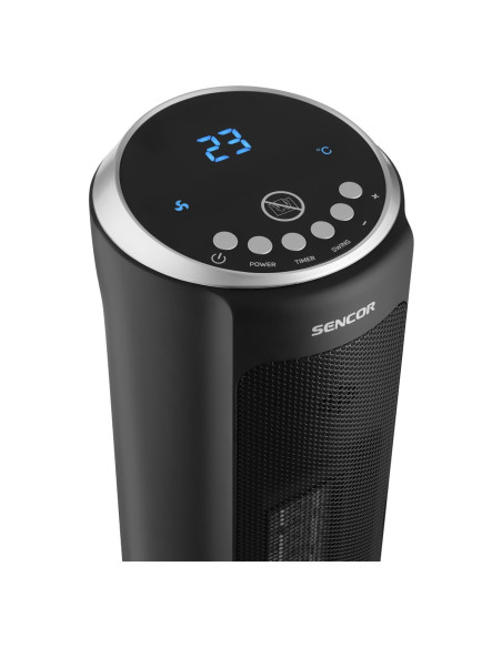 Вентилаторна печка Sencor SFH-8990BK Ceramic Tower