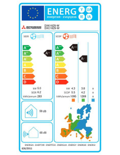 Климатик Mitsubishi Heavy DXK-18 Z6-W/DXC-18 Z6-W 2