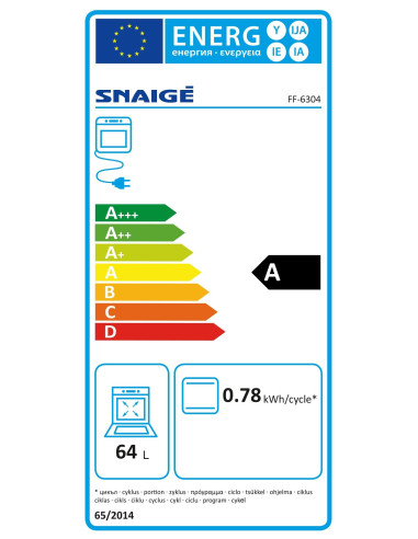 Готварска печка Snaige FF-6304
