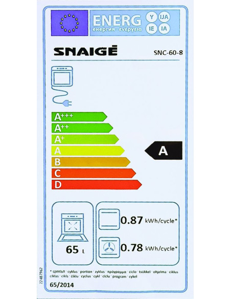 Готварска печка Snaige SNC-60-8
