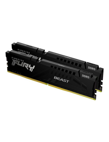 Памет Kingston FURY Beast Black 32GB (2x16GB) DDR5 6000MHz CL36 KF560C36BBE2K2-32 EXPO