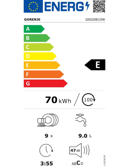 Съдомиялна Gorenje GS520E15W