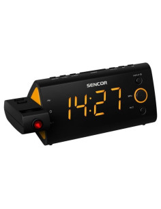 Радиочасовник Sencor SRC-330OR прожекция