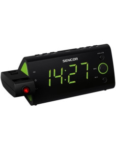 Радиочасовник Sencor SRC-330GN прожекция