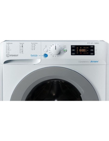 Пералня със сушилня Indesit BDE 761483X WS EE N