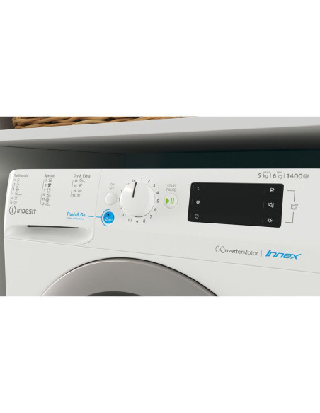 Пералня със сушилня Indesit BDE-96435 9EWS EU