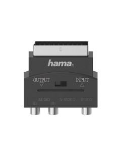 Адаптор Hama 205268 3RCA - Scart