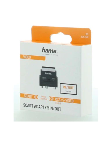 Адаптор Hama 205268 3RCA - Scart